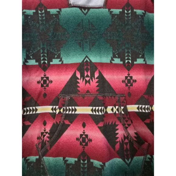 Ralph Lauren Polo‎ Girls Small (7) Tunic Sweatshirt Aztec Print - Picture 3 of 6